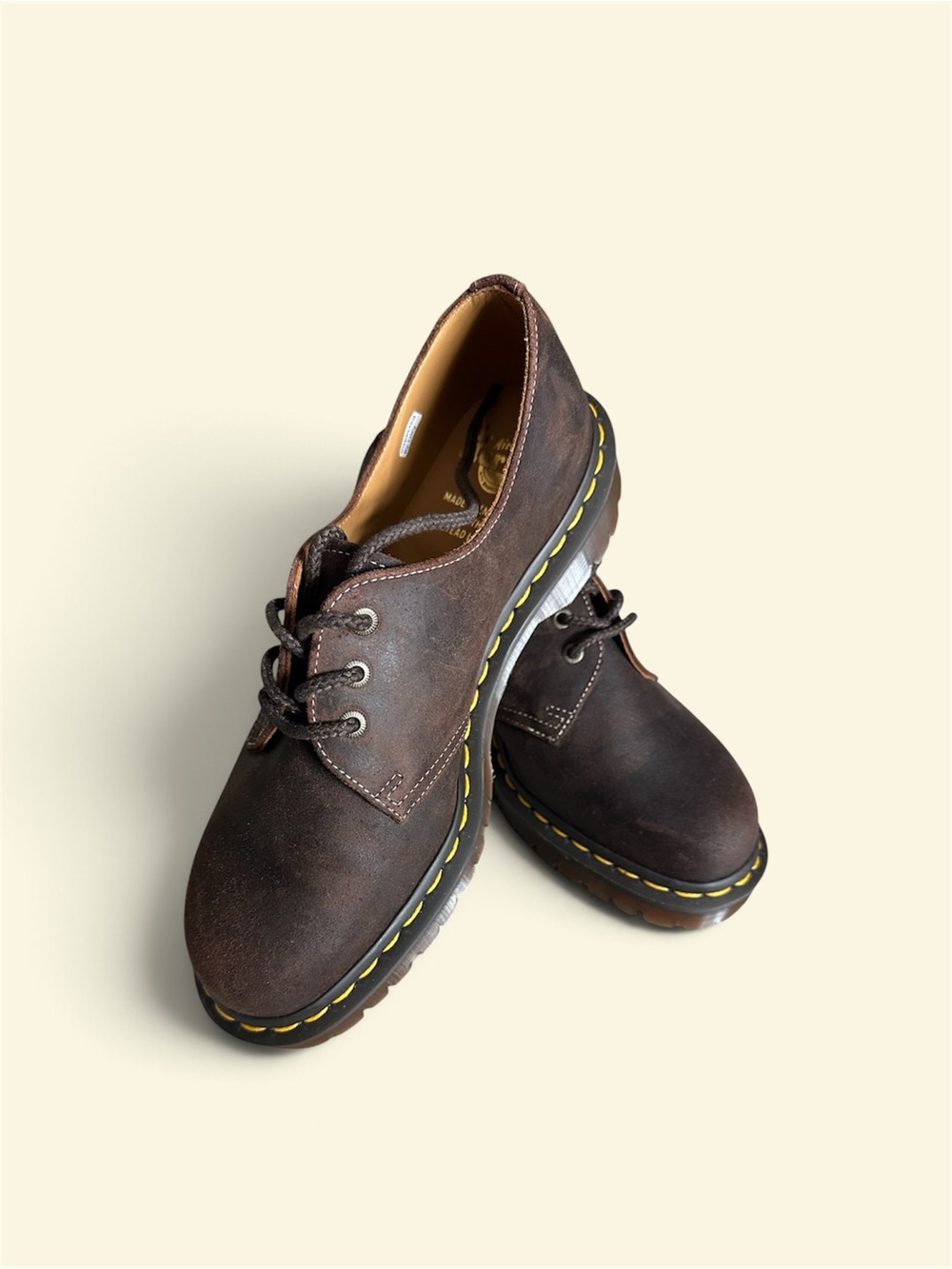 Dr. Martens Brown Leather 1461 oxfords